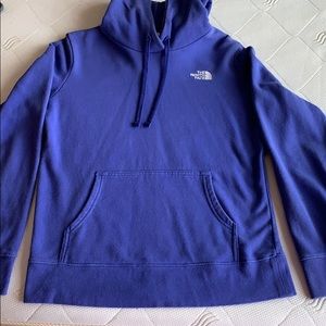 The North Face blue/purple pullover